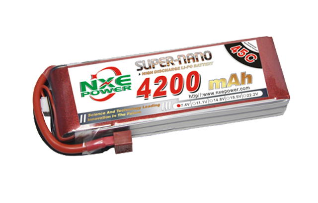 4200mAh 45C 2S 7.4V 航模電池
