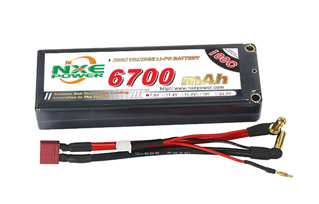 6700mAh 100C 2S 7.6V 車模電池